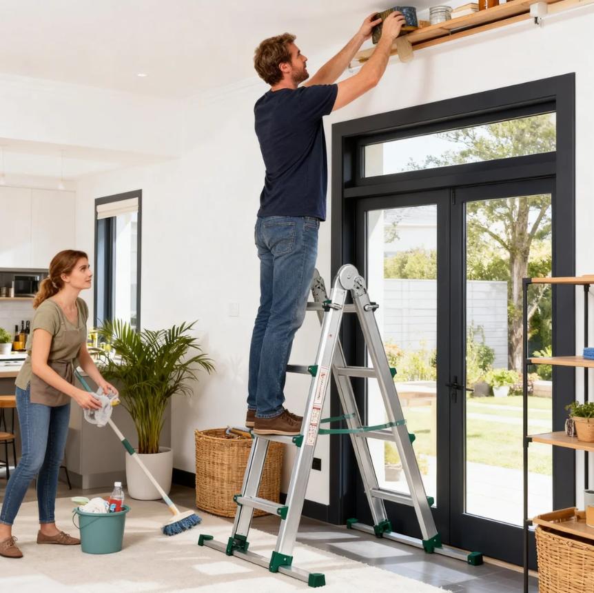 Hogyan válasszunk megfelelő létrát a mindennapokhoz?