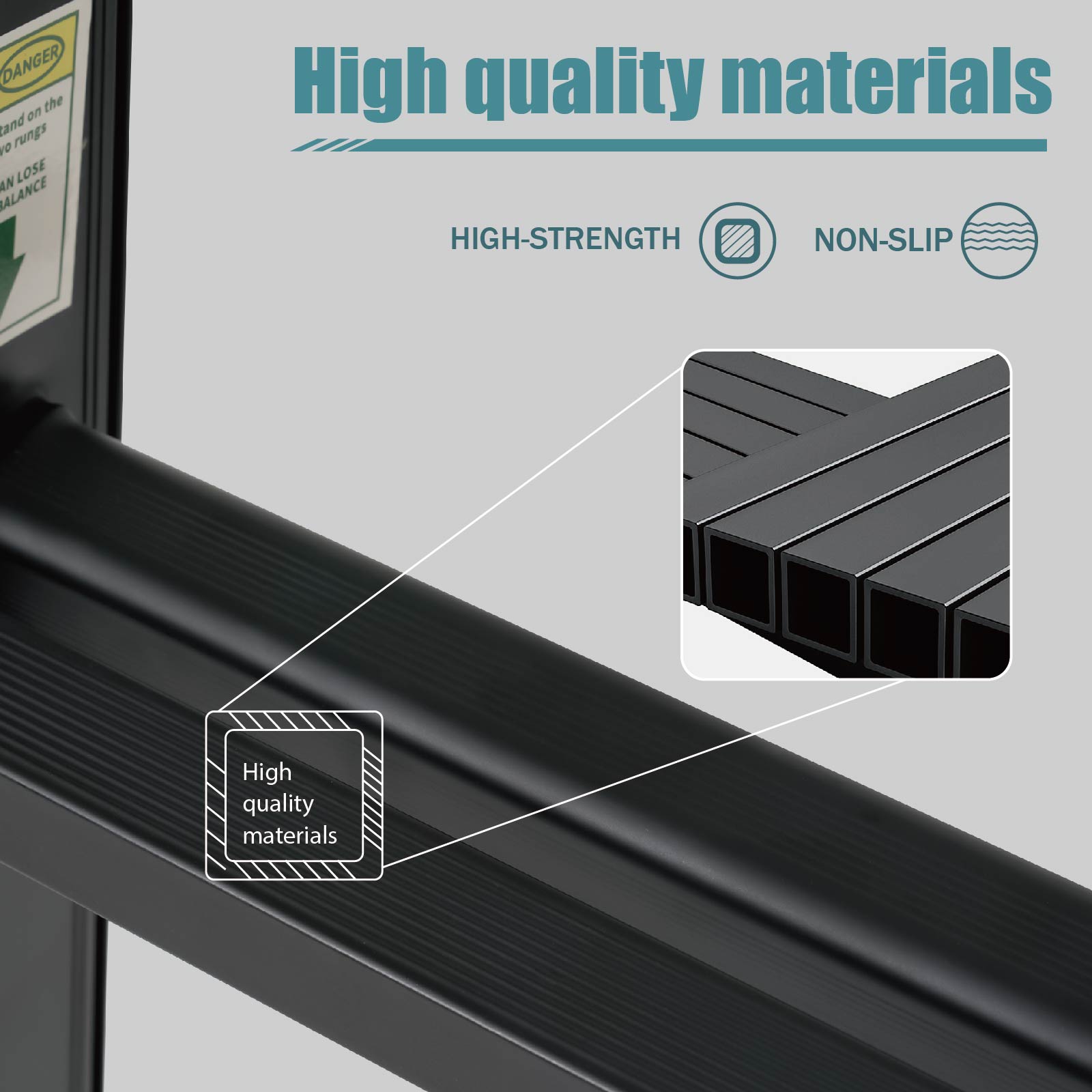 Qxvani 4 x 4 Többfunkciós Teleszkópos Létra