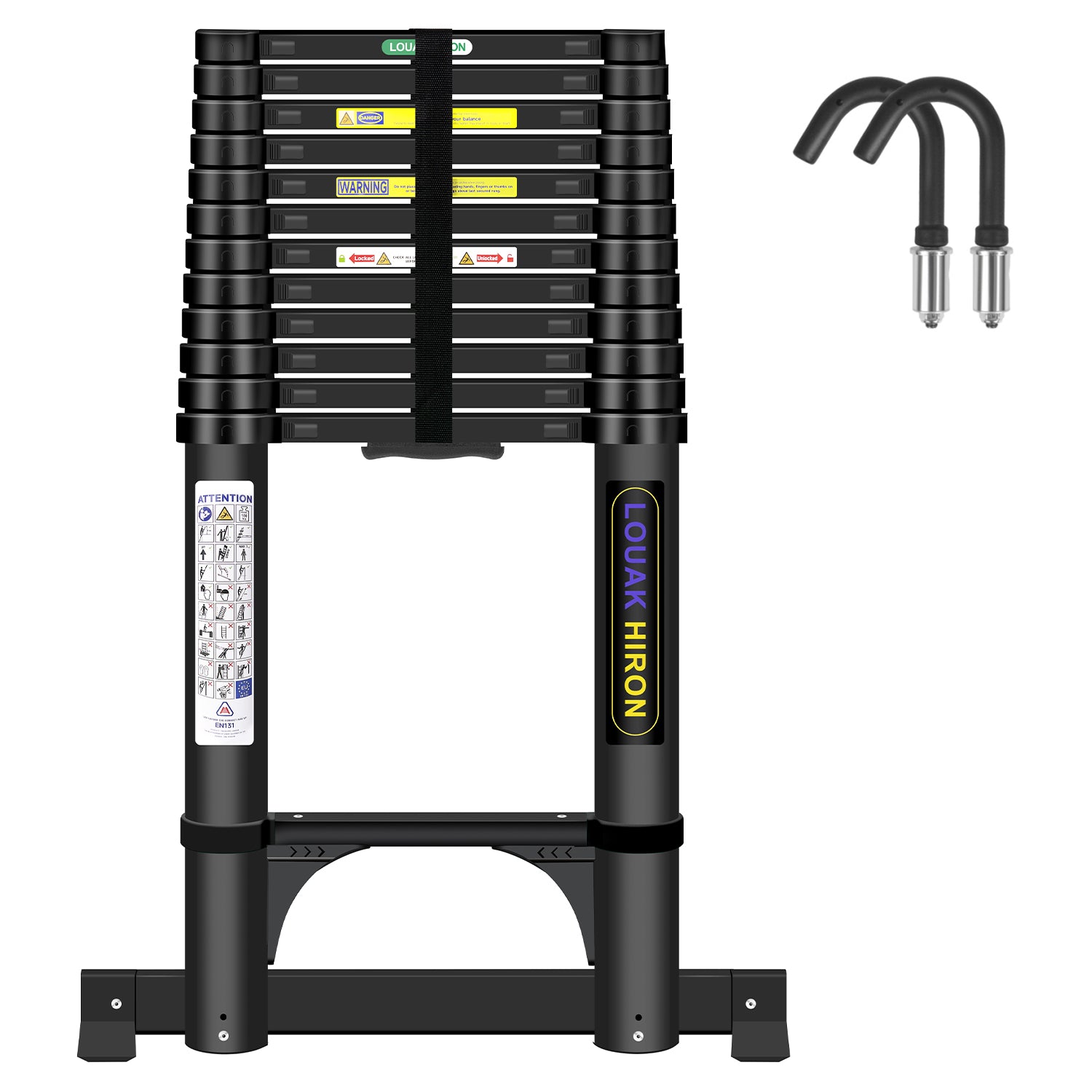 Qxvani  5,1 m-es Horgokkal Ellátott Teleszkópos Létra