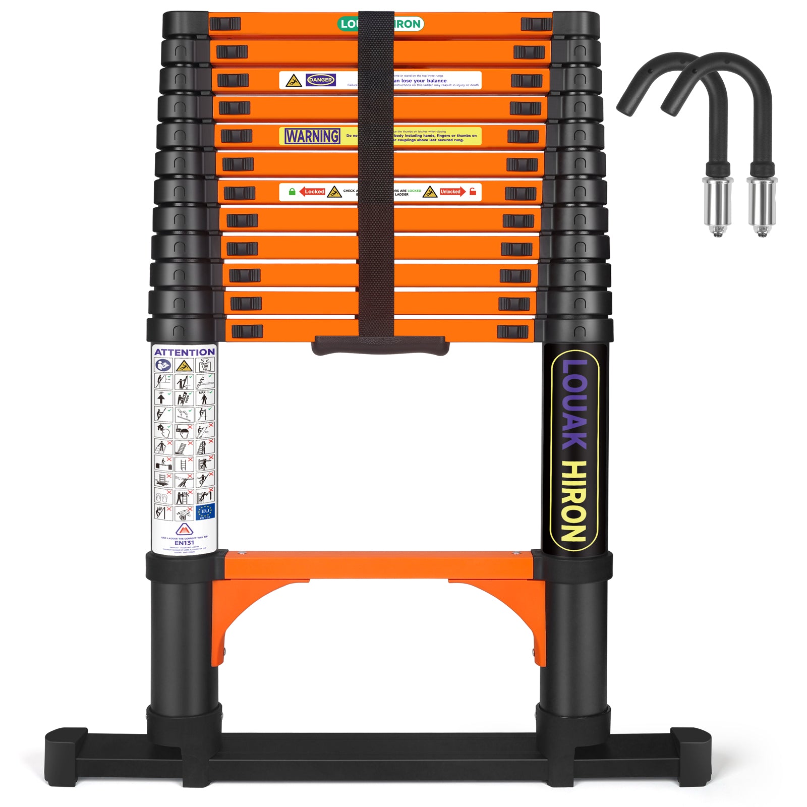 Qxvani Behúzható létra Nyitható összecsukható létra