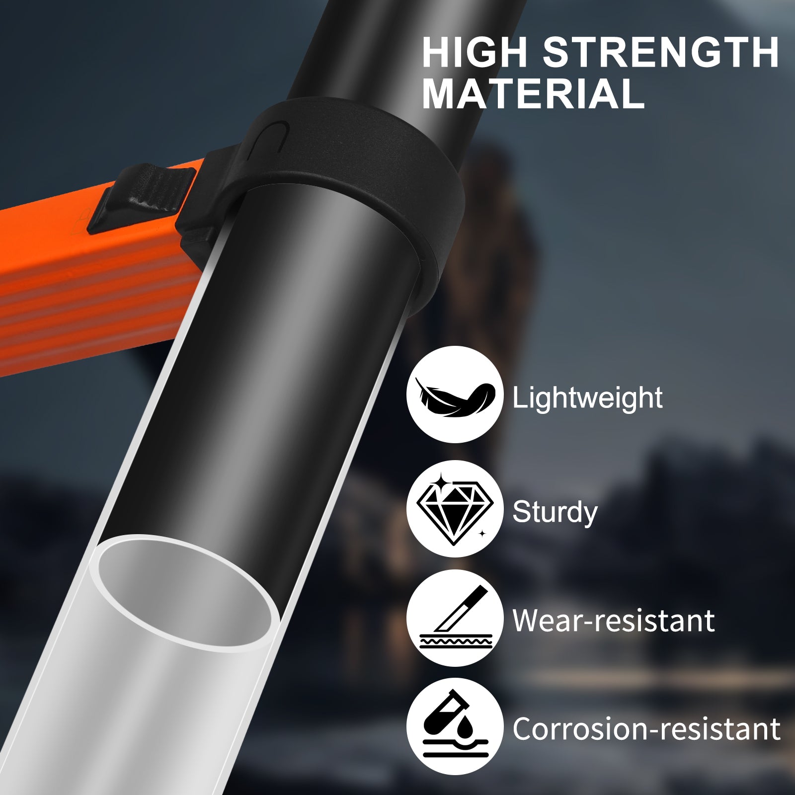 Qxvani Behúzható létra Nyitható összecsukható létra