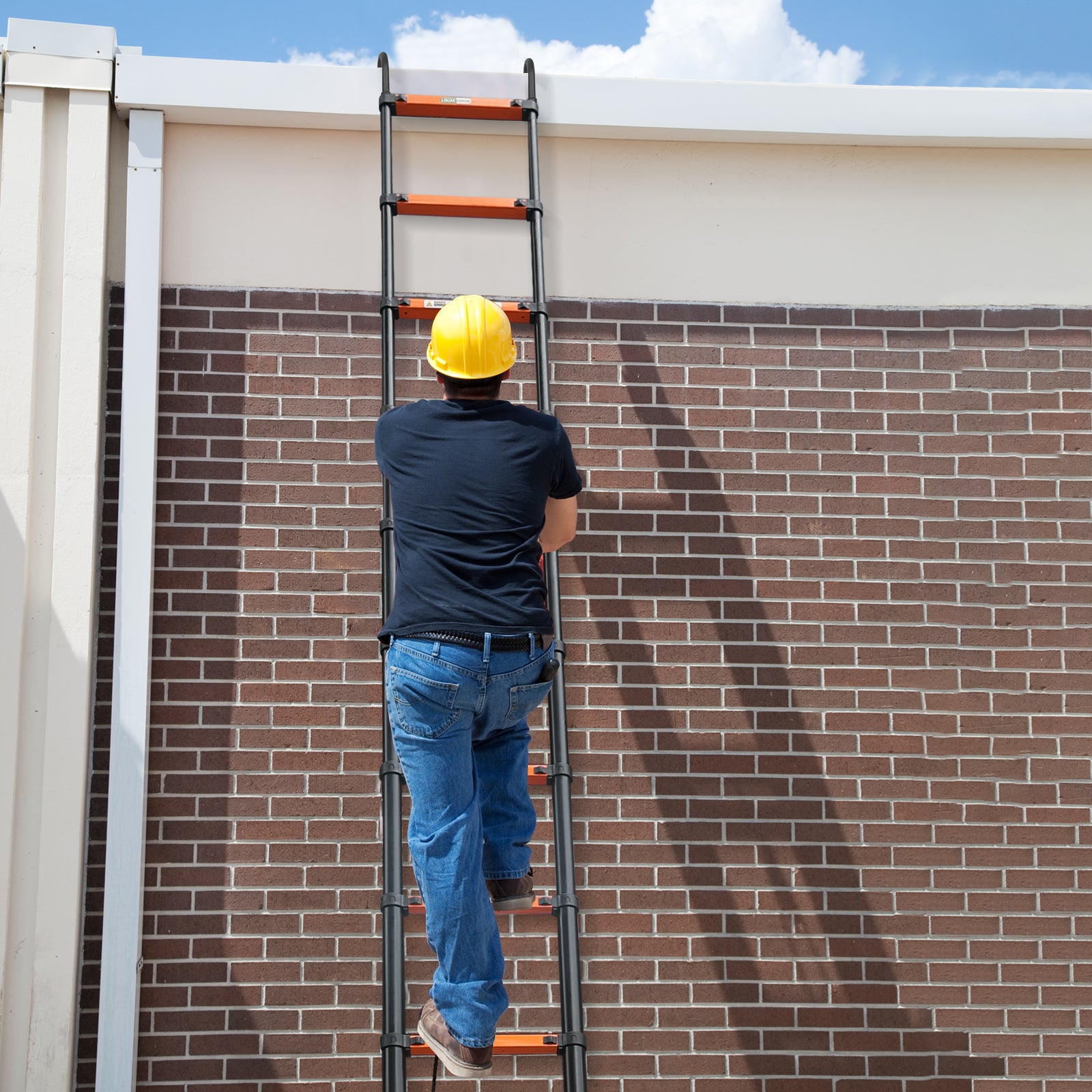 Qxvani Behúzható létra Nyitható összecsukható létra